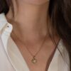 Necklace Prehnite Marquise – Bild 2