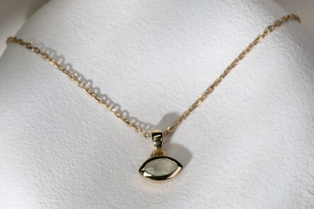 Necklace Prehnite Marquise