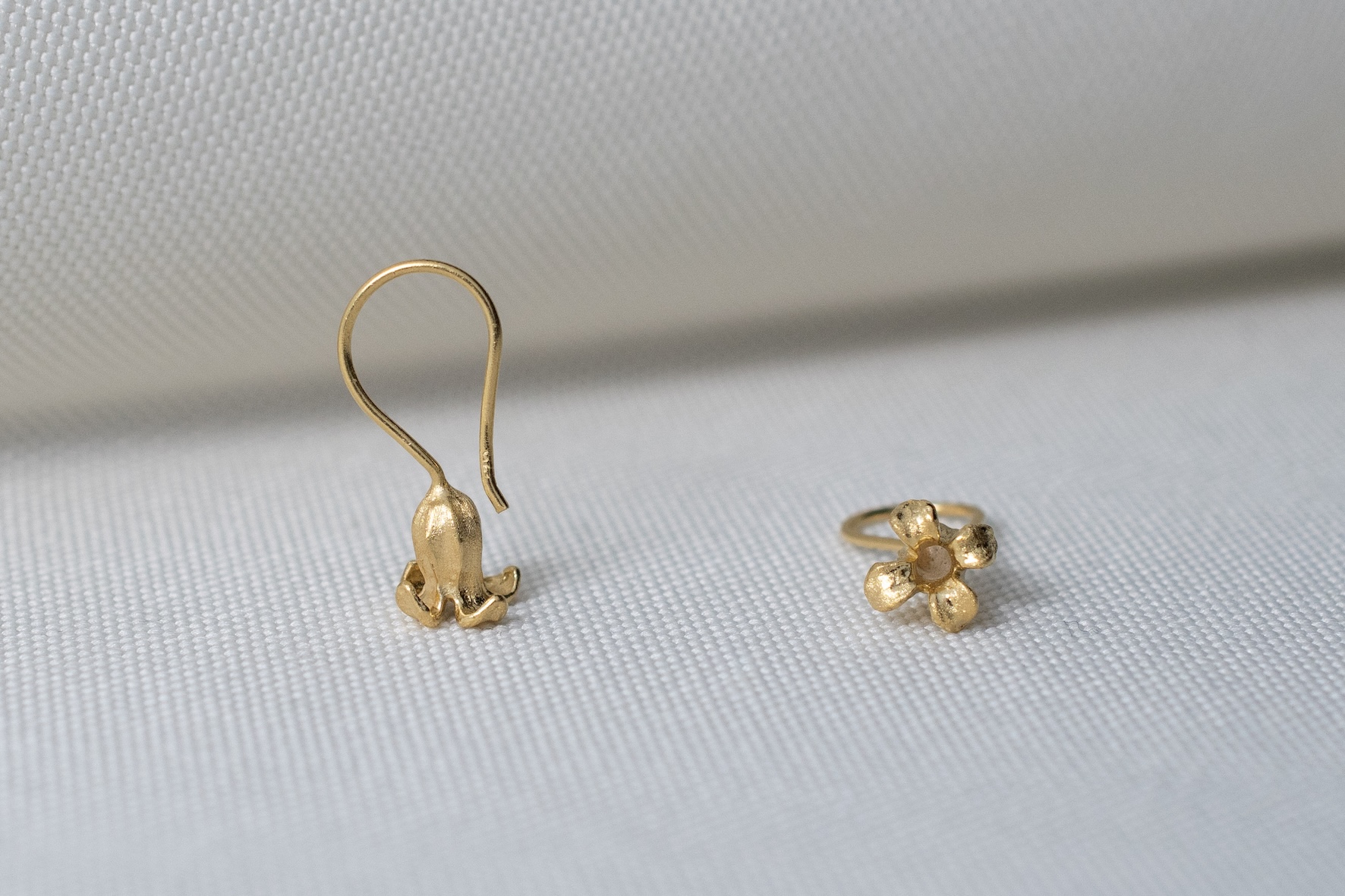 Earrings Trumpet Vine