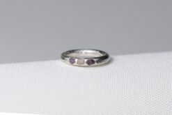 Ring With Saphhires Size 53
