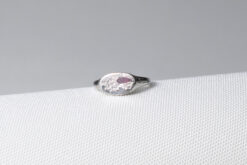 Ring With Pink Sapphire Size 53