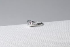 Alternative view of Ring With Pink Sapphire Size 53