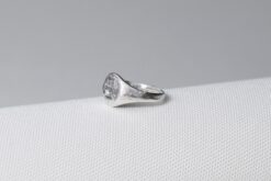 Alternative view of Ring Sandcasted Size 49