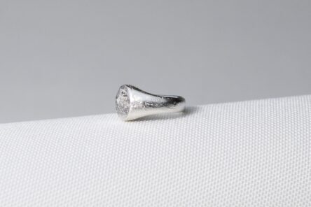 Alternative view of Ring Sandcasted Size 45
